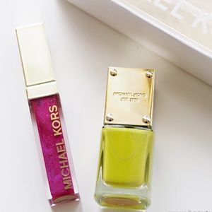 MICHAEL KORS LIP GLOSS NAIL DUO GIFT SET